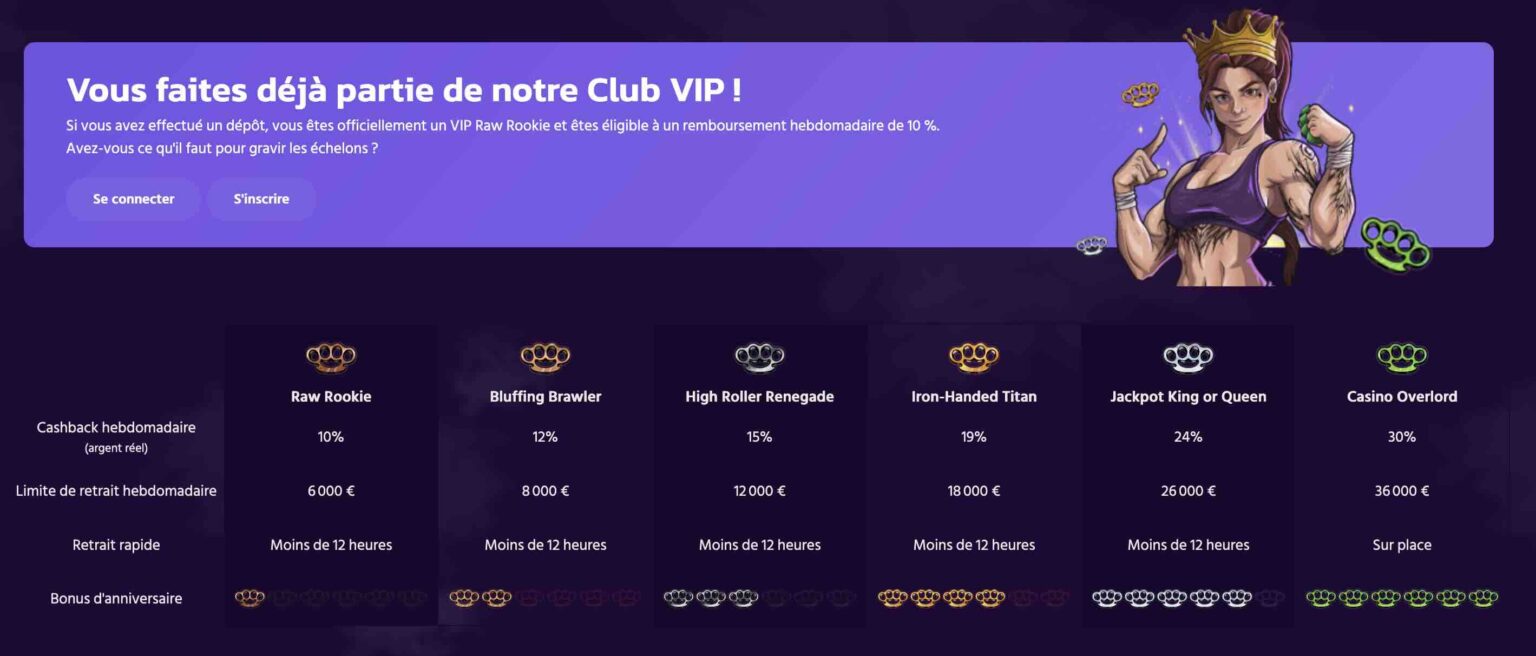 top Brutal Casino tours bonus bannière en France